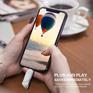 Điện thoại di động U Disk 2TB Thích hợp cho máy tính Apple Android Dung lượng lớn otg Data Flash Drive Dữ liệu ngoài Đĩa cứng di động