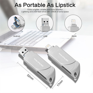 Điện thoại di động U Disk 2TB Thích hợp cho máy tính Apple Android Dung lượng lớn otg Data Flash Drive Dữ liệu ngoài Đĩa cứng di động