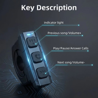 Nút điều khiển từ xa lái xe máy không dây