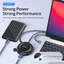 ORICO Bộ chia USB C tròn 4 trong 1 USB 3.0 HUB cho ổ cứng PC Macbook Pro
