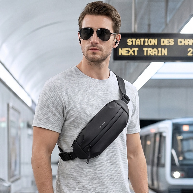 Túi đeo chéo nam MARK RYDEN, Túi đeo vai du lịch nhẹ Mini, Túi nhỏ thể thao ngoài trời thông thường