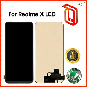 TFT Không Dấu Vân Tay Cho Realme X RM1901 LCD Bộ Số Hóa Màn Hình Cảm Ứng Thay Thế Các Bộ Phận