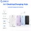ORICO 8 trong 1 US Power Strip 20W PD Type-C Dây nối dài sạc nhanh 2AC + 2Two-prong + 2USB-A + 2USB-C Di Động Mini Surge Protector Multi Ổ Cắm 4 Màu