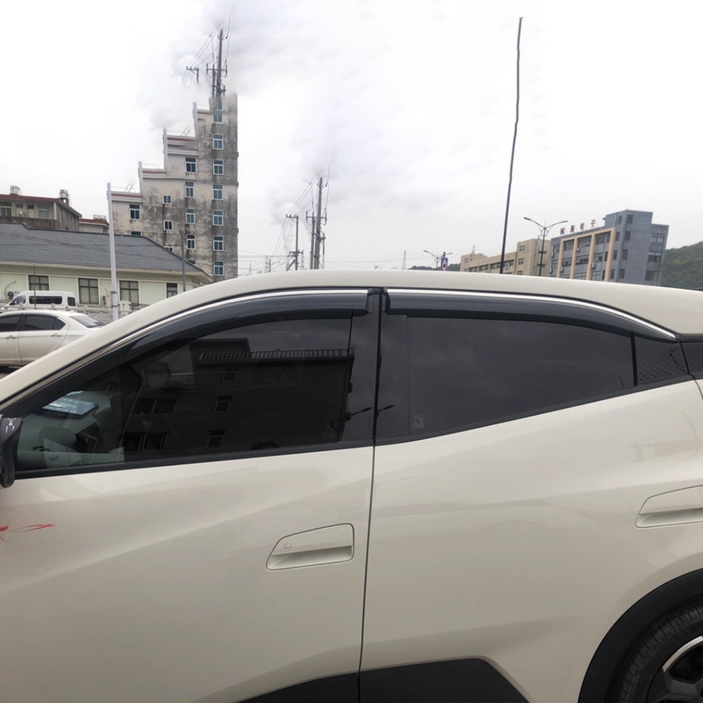 Dành Cho BYD Seagull Atto 1 Cá Heo Mini Lướt 2022 2023 2024 2025 2026 Tấm Che Cửa Sổ 4 Tấm Che Nắng Mưa Kính Chắn Gió Tấm Chắn Gió Thời Tiết Đúc Viền Điều Chỉnh Phụ Kiện