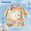 NASA Hello Kitty Thái Lan In hình giới hạn dành cho trẻ em Áo thun Cotton ngắn tay nguyên chất loại A cho bé trai bé gái Mùa hè Áo thun mặc đường phố phong cách mới