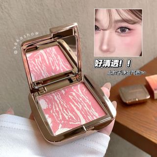 Kakashow Phấn má hồng đá cẩm thạch Bột mềm siêu mịn Bột lâu trôi tự nhiên Trang điểm hàng ngày Hàn Quốc Mỹ phẩm má hồng NO.C713