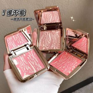 Kakashow Phấn má hồng đá cẩm thạch Bột mềm siêu mịn Bột lâu trôi tự nhiên Trang điểm hàng ngày Hàn Quốc Mỹ phẩm má hồng NO.C713