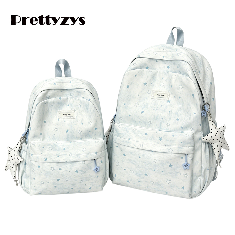 School Backpack Prettyzys 2026 Oxford Capacity  2 Sizes Small & Large Go To School For Teenage girl