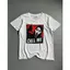 Áo thun Cotton ngoại cỡ in hình ma cổ điển Unisex giản dị dạo phố Tee