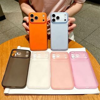 Dành Cho Vivo Y91 Y91C Y93 Y100 Y1S Vivo V27 V27 Pro V29E V40 V40 Pro V60 V60 Lite Vivo 1811 1820 Ốp Điện Thoại Mờ Trong Suốt Full Ống Kính Máy Ảnh Ốp Lưng Bảo Vệ Chống Sốc