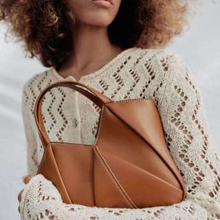 Phụ Nữ Vintage Nâu Origami Hình Học Mini Tote Túi Mềm Giả Da Top Tay Cầm Túi Xách Thường Ngày Nhỏ Cầm Tay Túi