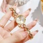 Đồng hồ thạch anh nữ thời trang AlloyStrap Mặt số đơn giản Đồng hồ tối giản Nữ sinh Relogio Feminino (không hộp)