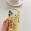 Ốp điện thoại chất liệu Acrylic họa tiết gấu thư giãn cho iPhone 17 Pro Max