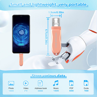 Điện thoại di động Đĩa U Ba trong Một Thích hợp cho Apple Huawei typec Dung lượng lớn USB3.0 Đĩa lưu trữ Flash tốc độ cao 512GB 1TB