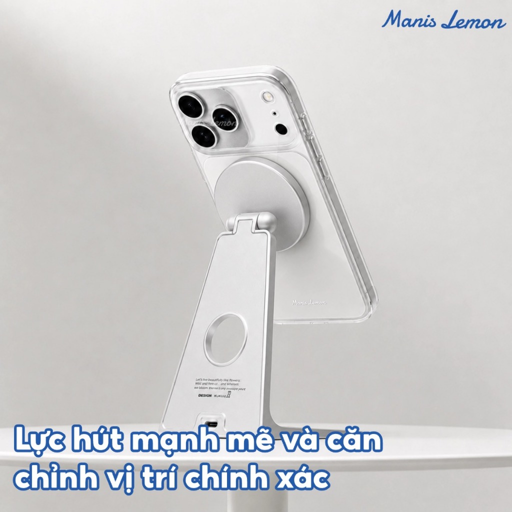 Manis Lemon Ốp Lưng Trong Suốt Vĩnh Viễn Không Ố Vàng Kèm Bảo Vệ Camera cho iPhone 17 Pro Max 16 15 14 13