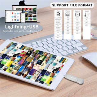 Điện thoại di động u Disk 1TB 2TB usb3.0 Thích hợp cho Apple Android Ổ đĩa Flash đa chức năng Bộ nhớ dữ liệu ngoài