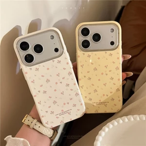 Ốp điện thoại TPU họa tiết hoa nhỏ cho iPhone 17 Pro Max