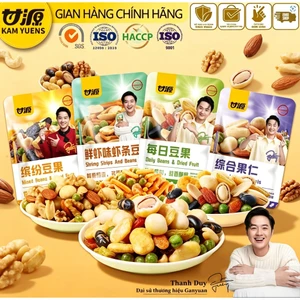 16-33 Gói Hạt Ngũ Cốc Hạt Đậu Tổng Hợp Nhiều Hương Vị Hạt Sấy Giòn Đồ Ăn Vặt Văn Phòng Nuts Food Snack