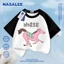 Áo thun Cotton nguyên chất ngắn tay in họa tiết Pony cho trẻ em loại A bé trai bé gái mùa hè phong cách mới mặc dạo phố