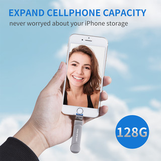 Điện thoại di động u Disk Ba trong Một Thích hợp cho Apple Type-C Dung lượng lớn usb3.0 Đĩa lưu trữ Flash tốc độ cao otg Thẻ nhớ ngoài