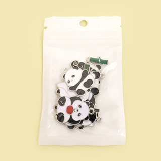 10 Chiếc Dễ Thương Gấu Trúc & Tre Series Nhỏ Giọt Dầu Hợp Kim Quyến Rũ Vòng Cổ Phong Cách Trung Hoa Vòng Tay Bông Tai Móc Khóa Mặt Dây Hoạt Hình DIY - Quà Lưu Niệm Văn Hóa Và Sáng Tạo Cho Gia Đình & Bạn Bè