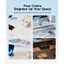 Dải nguồn EU 6 trong 1 ORICO 2500W | Ổ cắm 2AC + 2USB-A + 2USB-C PD15.5W Sạc nhanh Máy tính để bàn Mini Dây nối dài cáp 1.6M Ổ cắm cắm di động
