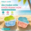 Bát ăn chậm bằng silicon đảo nhiệt đới MewaJump cho chó mèo, cho ăn vui nhộn & tiêu hóa lành mạnh