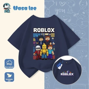 Áo Thun Trẻ Em Nam Roblox Game I ❤️ ROBLOX Họa Tiết Nhân Vật Game Thời Trang Cotton Mát 2026