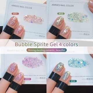ANNIES Sơn Móng Tay Keo 5g Strobe Sequins Đóng Hộp