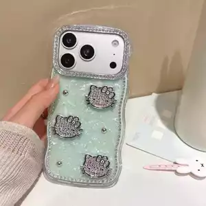 Ốp lưng dạng gợn sóng / KT cứng tương thích cho iPhone 13 pro max 14 pro max 15 pro max 16 pro max 17 pro max