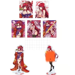 Đế Acrylic DxD Qi-pao Oiran – Rias Gremory x Akeno Himejima – Bộ thẻ móc khóa