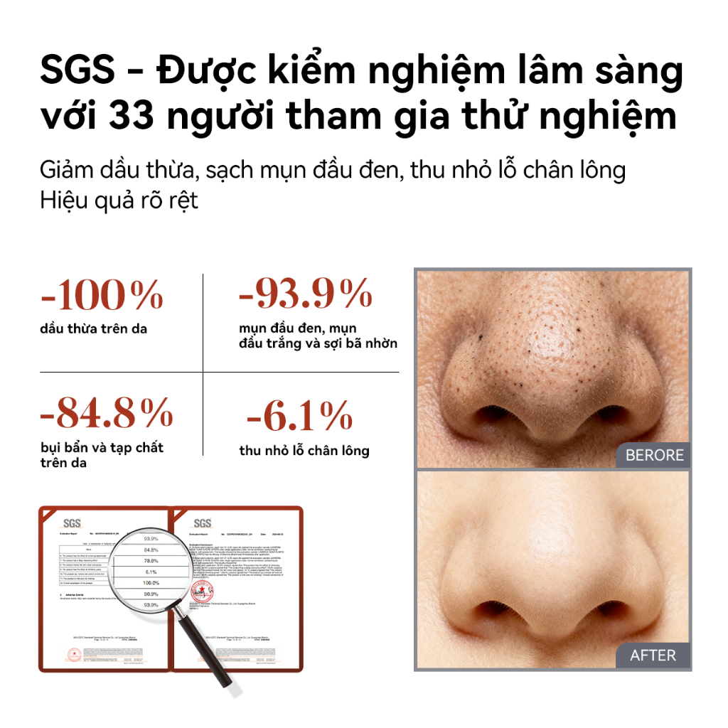 LANBENAMặt Nạ Lột Mụn Đầu Đen Than Tre (30g) - Sạch Mụn Cám Mụn Đầu Đen Bã Nhờn, Kiềm Dầu Thu Nhỏ Lỗ Chân Lông, Mịn Da Làm Dịu Da  Skincare