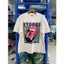 Quá Khổ Vintage Lưỡi In Áo Thun Nữ Tay Ngắn Nam Nữ Cotton Ban Nhạc Rock Tee