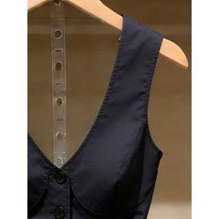 Pháp Cao Cấp Ren Viền Cổ Chữ v Camisole Nữ Mùa Hè Mặc Ngoài Phong Cách Cô Gái Khổng Lồ Nhìn Không Tay Nhỏ Top