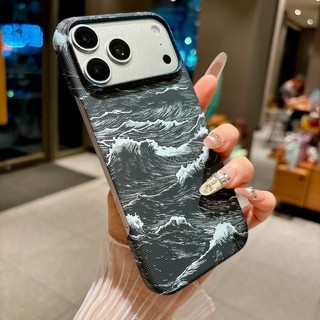 Ốp điện thoại từ tính họa tiết Kevlar siêu mỏng phù hợp cho iPhone 13 14 15 16 17 Pro Max mờ chống rơi bìa cứng