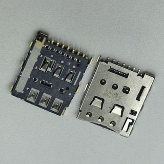 5-30 Chiếc Giá Đỡ Thẻ Sim Đầu Đọc Đầu Nối Cắm Cho Huawei Router Wifi E6878-68791 H158-381 370 H112-372 H122-373 5G CPE Pro 2 Khe Cắm Khay 870 H112-373 Ổ Cắm Liên Lạc Jack