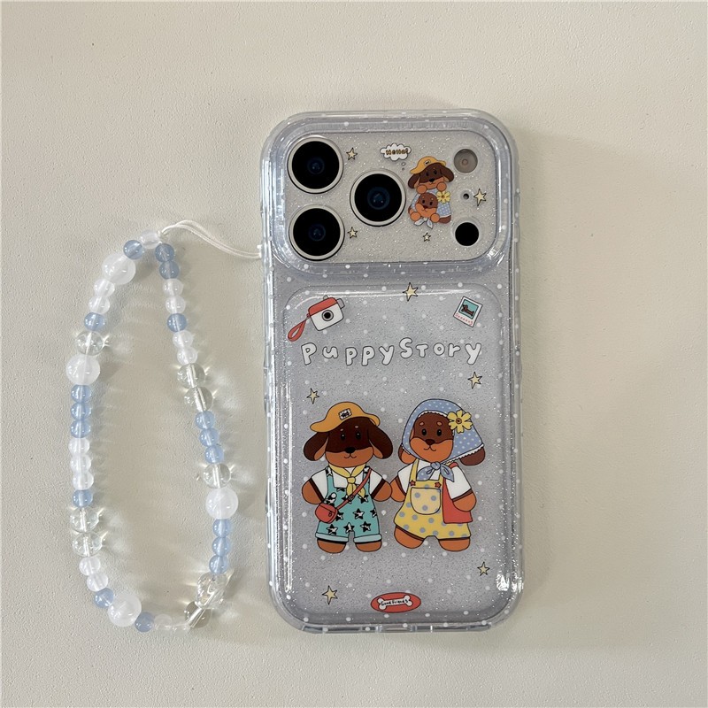 IPhone 17 Pro max Dachshund họa tiết TPU chất liệu IMD xử lý vỏ điện thoại
