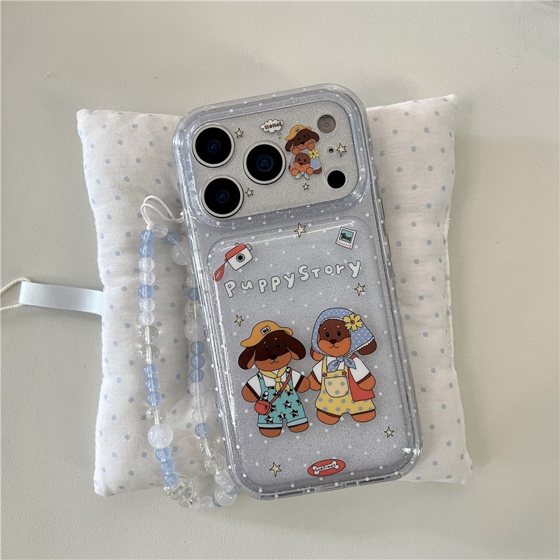 IPhone 17 Pro max Dachshund họa tiết TPU chất liệu IMD xử lý vỏ điện thoại