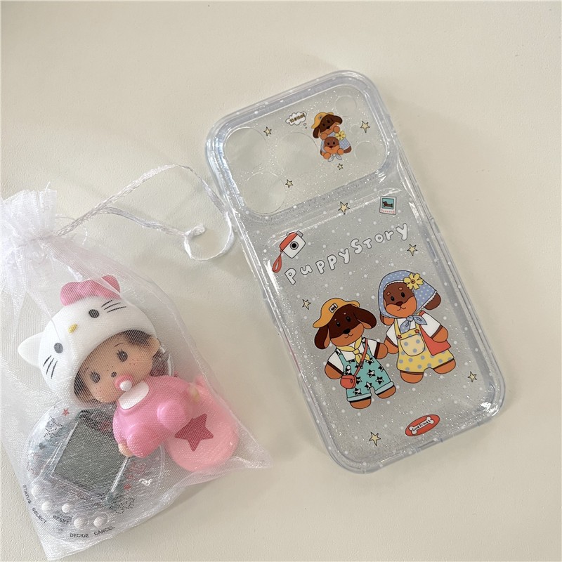 IPhone 17 Pro max Dachshund họa tiết TPU chất liệu IMD xử lý vỏ điện thoại