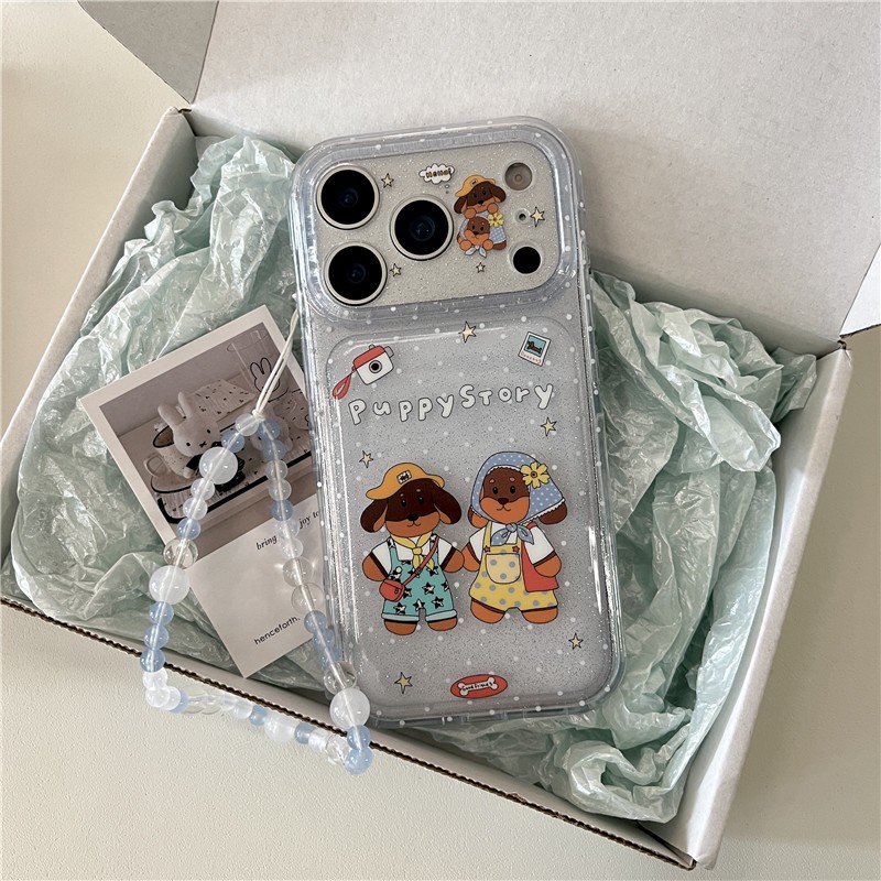 IPhone 17 Pro max Dachshund họa tiết TPU chất liệu IMD xử lý vỏ điện thoại