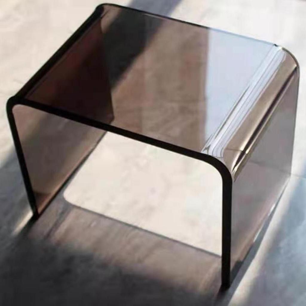 Footful  Bàn bên cạnh Acrylic Bàn đầu giường Hình chữ U Hình chữ nhật trong suốt Bàn trà Acrylic