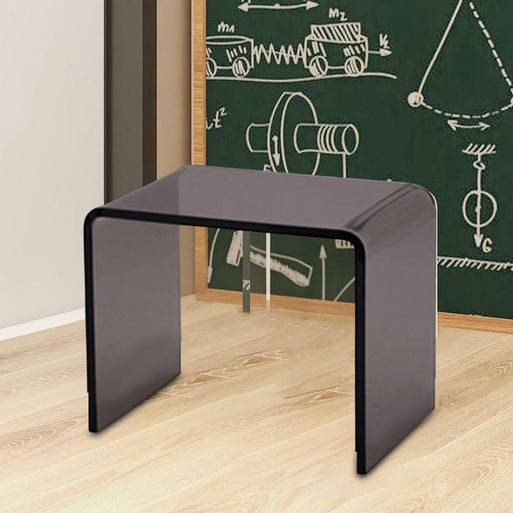 Footful  Bàn bên cạnh Acrylic Bàn đầu giường Hình chữ U Hình chữ nhật trong suốt Bàn trà Acrylic