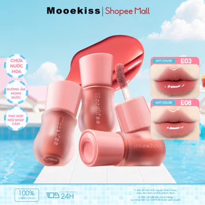 Son Bóng Mooekiss Plumping Gloss, Căng Mọng Môi, Hiệu Ứng Gương, Dưỡng Ẩm, Lâu Trôi