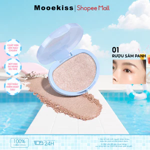 Bảng Highlighter Mooekiss, Phấn nền tạo đường viền và làm nổi bật Fine Shimmer