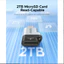 Đầu đọc thẻ Micro SD ORICO Type-C USB3.0 Bộ chuyển đổi thẻ TF di động 2TB tốc độ cao cho điện thoại PC