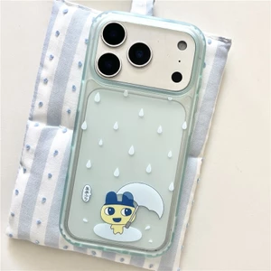 Ốp điện thoại xử lý IMD họa tiết Raindrops cho iPhone 17 Pro max
