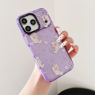 Dành Cho iPhone 17 16 15 14 13 Pro Max Dễ Thương Mèo Đảng Miếng Dán Dành Cho iPhone 17 Mềm TPU Chống Sốc