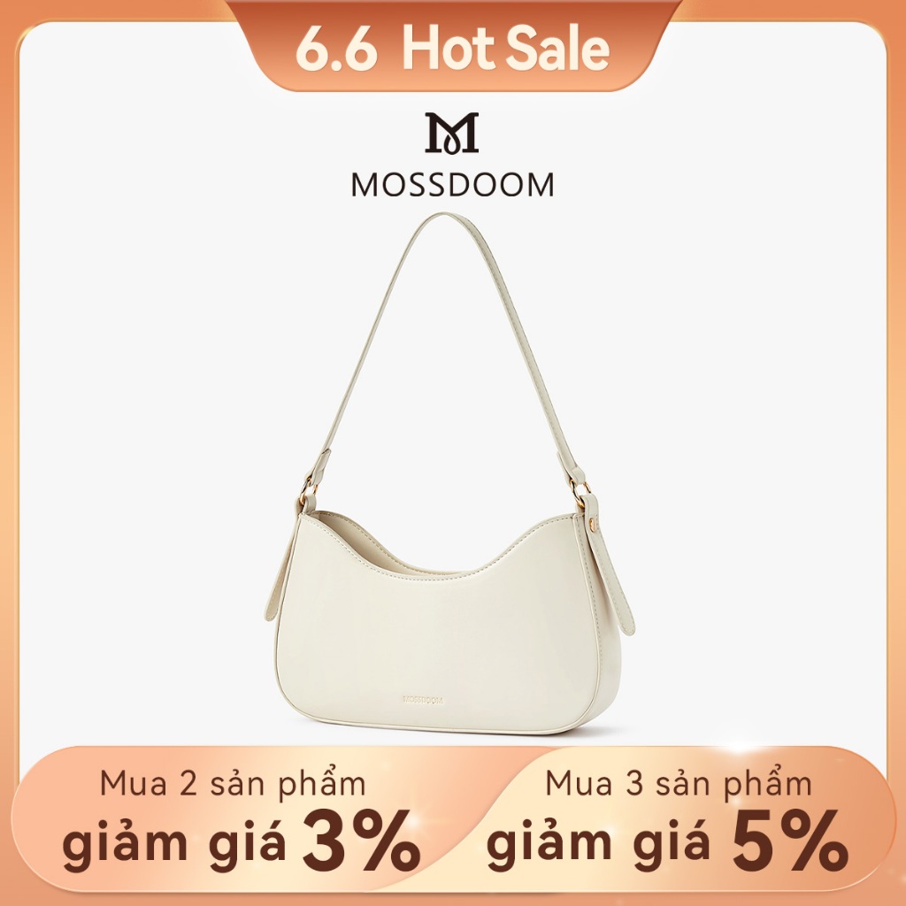 MOSSDOOM Darby Bag Túi xách nữ thiết kế đơn giản dễ phối đồ thời trang