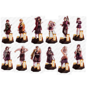 Đế Acrylic Demon Slayer – Tanjiro, Tomioka, Tengen, Muichiro – Kimetsu no Yaiba Anime Hình Merch
