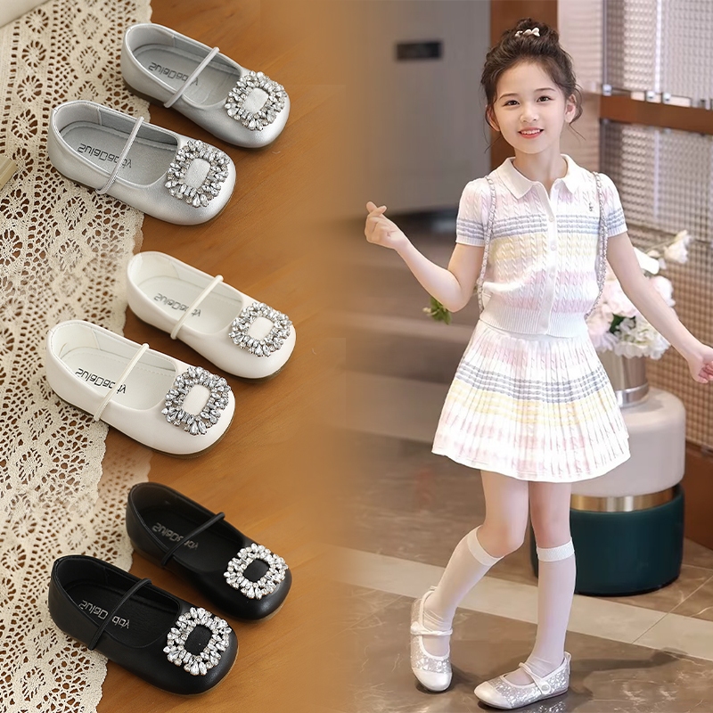 2026 Phong Cách Mới Phiên Bản Hàn Quốc Thời Trang Bé Gái, Chất Liệu PU Mềm